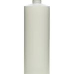 16 oz HDPE Cylinder, Round, 24-410, ,