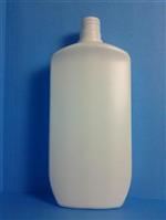 16.9 oz HDPE Straight Sided, Oblong, 24-415, Flamed