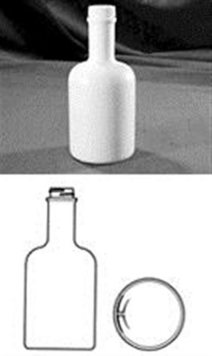 16 oz HDPE Long Neck, Round, 28-400, ,