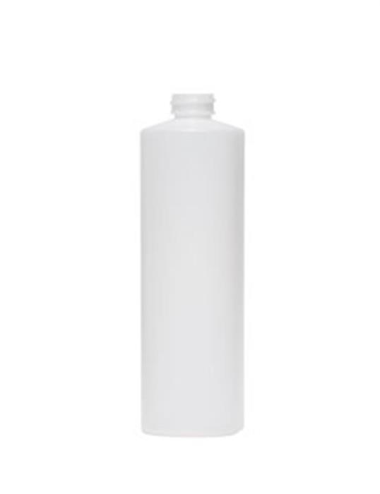 16 oz HDPE Cylinder, Round, 28-400,