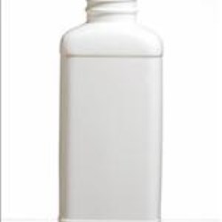 16 oz HDPE PAXON AL55-003 Resin Straight Sided, Oblong, 38-400, Label Indent
