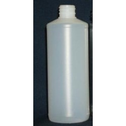 16 oz HDPE Cylinder, Round, 38-400, Straight Sided Heavy Weight