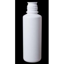 16 oz HDPE Boston Round, Round, 38Buttress, Tall