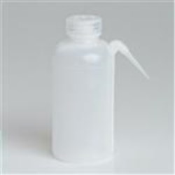 500 ml LDPE Cylinder, Round, 38-415, W/Cap Attached ,