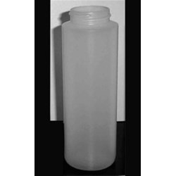 16 oz HDPE Cylinder, Round, 53-400,