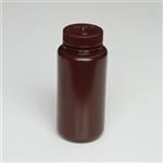 500 ml LDPE Cylinder, Round, 53-415, W/ Cap Attached ,