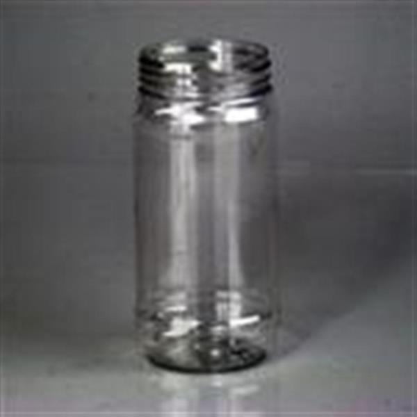 16 oz PET Jar, Round, 63-400, Label Indent