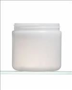 16 oz HDPE Jar, Round, 89-400, Straight Sided Ibm