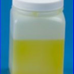 16 oz HDPE Jar, Square, 89-400, ,