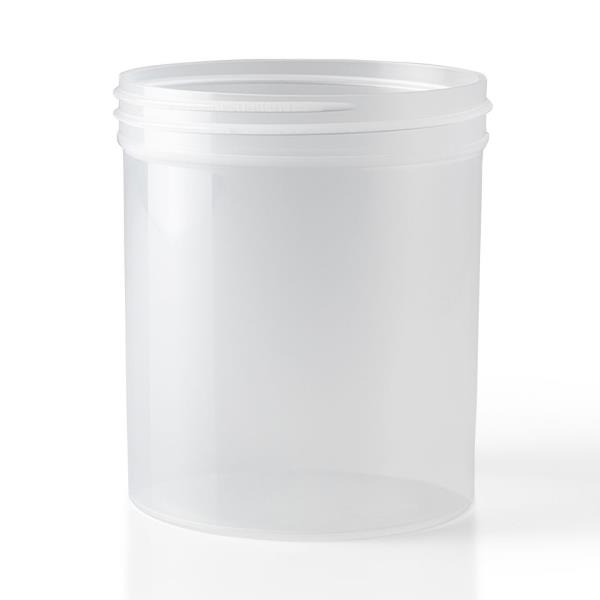 16 oz P/P Jar, Round, 89-400, Regular Wall Straight Base