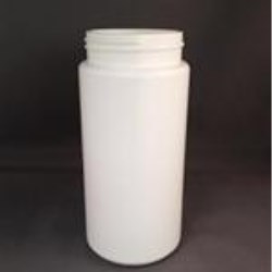 16 oz HDPE 25%PCR Cylinder, Round, 63-485,