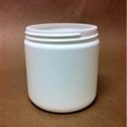 16 oz HDPE Jar, Round, 89-400,