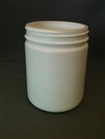 565 cc HDPE Jar, Round, 89Pano, Heavy Weight
