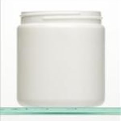 19 oz HDPE Jar, Round, 89-400, Straight Sided