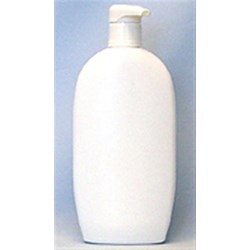 20 oz HDPE Straight Sided, Oblong, 28-410, ,