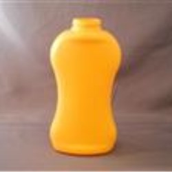 20 oz HDPE Pinch, Oblong, 38-400, Label Indent ,