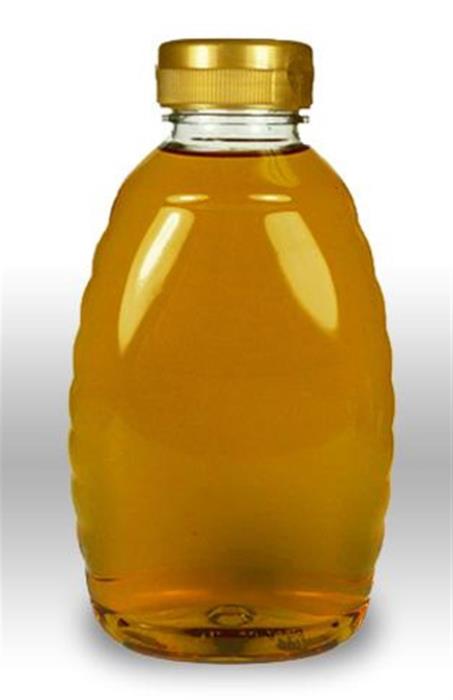 24 oz PET Convex, Oval, 38-400, Ribbed/Fluted ,