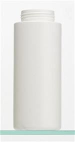 24 oz HDPE Jar, Round, 63-400, Flamed ,