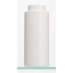 24 oz HDPE Jar, Round, 63-400, Flamed ,