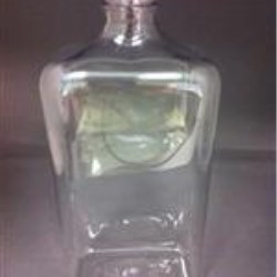 750 ml PET Straight Sided, Oblong, 28-400, Control ID ,