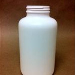 750 cc HDPE Packer, Round, 53-400,
