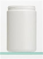 25 oz HDPE Jar, Round, 89-400, Straight Sided IBM