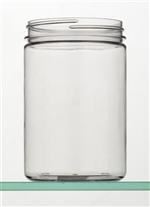 25 oz PET Jar, Round, 89-400, Straight Sided