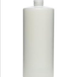 32 oz HDPE Cylinder, Round, 28-400,