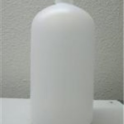 32 oz HDPE 100% PCR Boston Round, Round, 28-400,