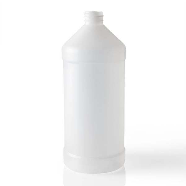 32 oz HDPE Modern Rd, Round, 28-410, Label Indent