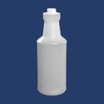 32 oz HDPE Carafe/Decanter, Round, 28-410, Ringed
