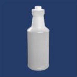 32 oz HDPE Carafe/Decanter, Round, 28-410, Ringed
