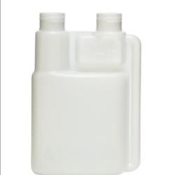 32 oz HDPE Measure/Dispense, Oblong, 28-410, ,