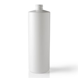 32 oz HDPE Cylinder, Round, 28-410,