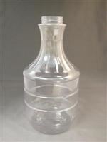 32 oz PVC Carafe/Decanter, Round, 38-400, Ribbed