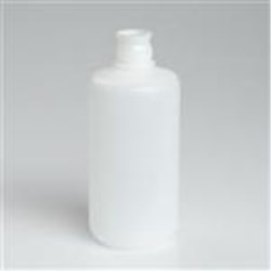 1000 ml P/P Boston Round, Round, 38-430, W/ Cap Attached ,