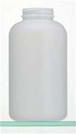 950 cc HDPE Jar, Round, 53-400, Straight Sided