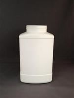 32 oz HDPE Straight Sided, Oblong, 63-485, Label Indent