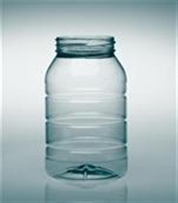 32 oz PET Jar, Round, 70-470, Ribbed ,