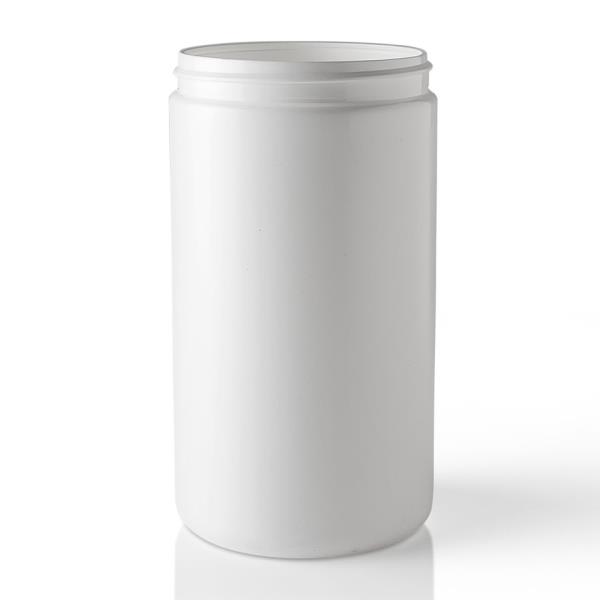 32 oz HDPE Jar, Round, 89-400, Straight Sided