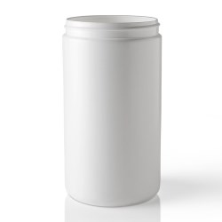 32 oz HDPE Jar, Round, 89-400, Straight Sided