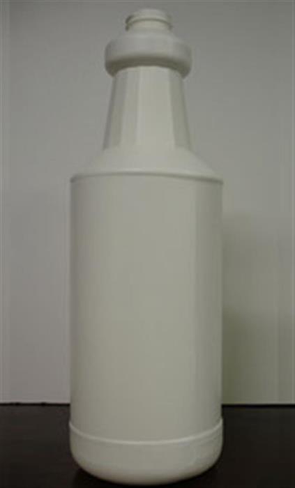 1 ltr HDPE Carafe/Decanter, Round, 28-400, Ribbed/Fluted