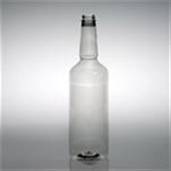 1 ltr PET Long Neck, Round, 28-400, Label Indent ,
