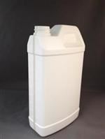 1 ltr HDPE Handleware, Oblong, 28-400, Window Stripe