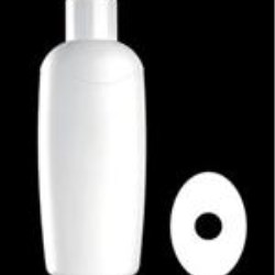 1 ltr HDPE Straight Sided, Oval, 28-410, ,