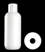1 ltr HDPE Boston Round, Round, 28mm ,