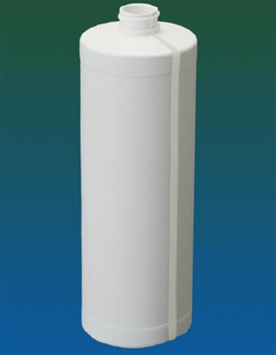 1 ltr HDPE Cylinder, Round, 28-410, View Stripe