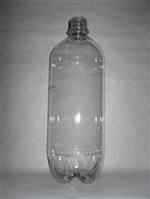 1 ltr PET Boston Round, Round, 28PCO, ,