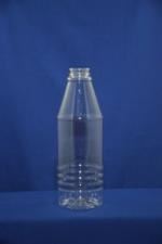 1 ltr PET Tapered, Round, 38-400Tamper Evident, Fluted