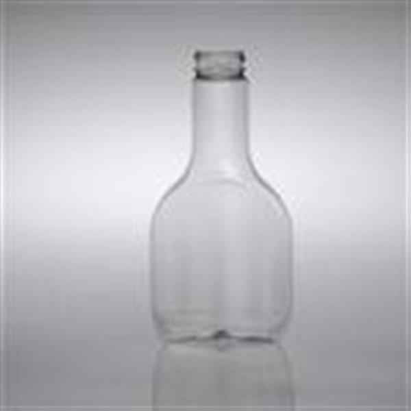 1 ltr PET Long Neck, Oval, 38mm ,